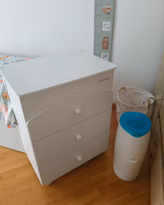Foppapedretti Fasciatoio bagnetto cassettiera