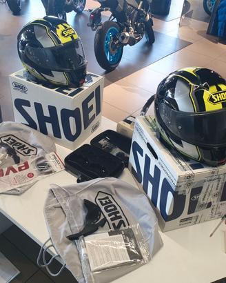 Coppia caschi SHOEI Neotec I TC-3 taglia XS e M