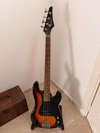 Basso Samik P-Bass Vintage + Chitarra Epiphone Exp