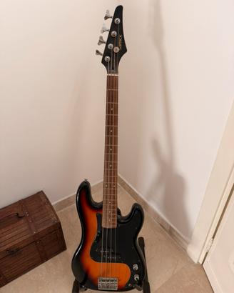 Basso Samik P-Bass Vintage + Chitarra Epiphone Exp