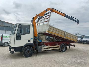 Camion Iveco EuroCargo 100E18 Gru/Rib