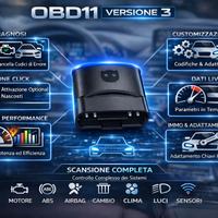 DIAGNOSI & CODIFICA & SBLOCCO OPTIONAL OBD11 VAG