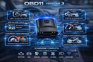 DIAGNOSI & CODIFICA & SBLOCCO OPTIONAL OBD11 VAG