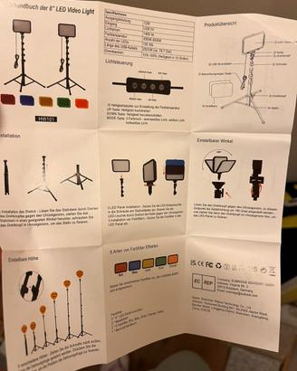 Led video light