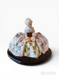 Statuina dama con bambino f. Perdomello  anni 50