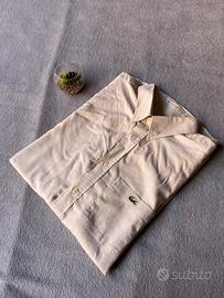 Camicia Lacoste da Uomo beige