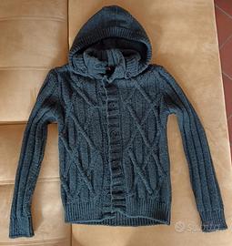 Maglione con cappuccio Combipel (Tg L)