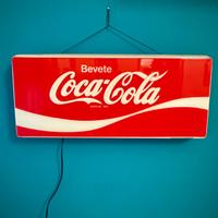 Insegna luminosa Coca Cola