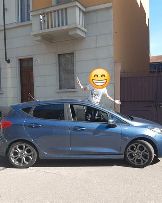 Ford Fiesta serie 7 - ST line - 2020 - blu 46000km