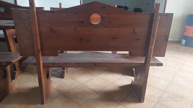 Tavoli e Panche legno massello