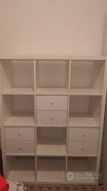 Kallax 12 cubi con cassetti 