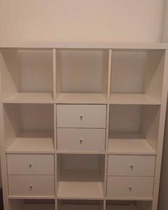 Kallax 12 cubi con cassetti 