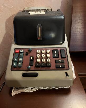 Calcolatrice vintage con stampa –Anni '60/'70