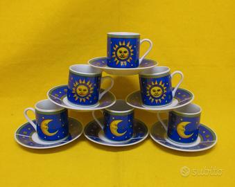 Set di tazze da caffè in porcellana