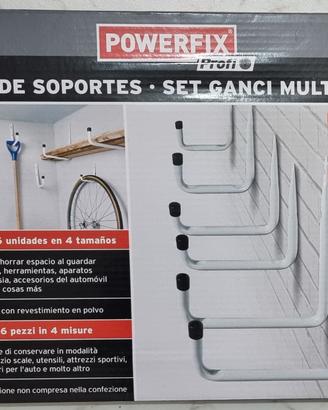 N.6 Ganci multiuso varie misure 