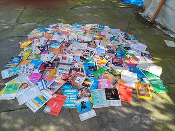 enorme lotto (N1) di spartiti musicali vintage 