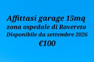 Garage Zona Ospedale Rovereto