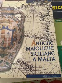Antiche maioliche siciliane a malta