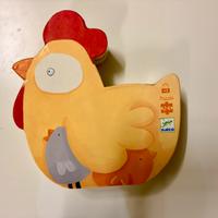 DJECO Puzzle 24 pz Cot Cot Poulette Sagomato +3