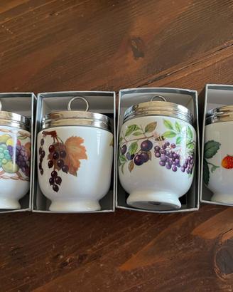 Royal Worcester Egg Coddlers porcellana
