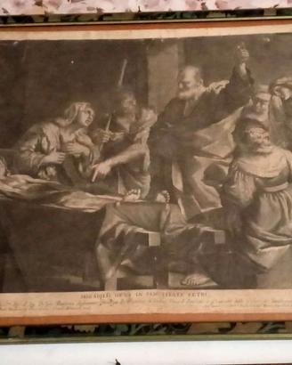 Quadro antica incisione del '600