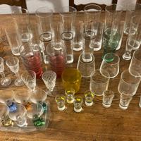 90 bicchieri vari tipi NUOVI