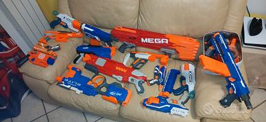 Nerf pistole fucili collezione