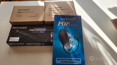 Kit microfono  Neewer NW-70 + accessori