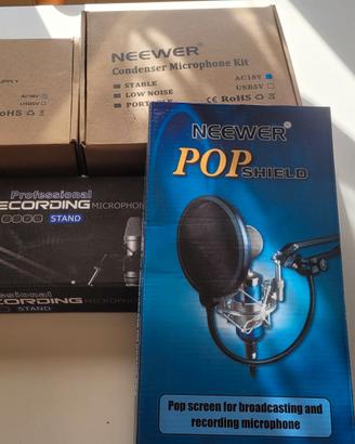 Kit microfono  Neewer NW-70 + accessori