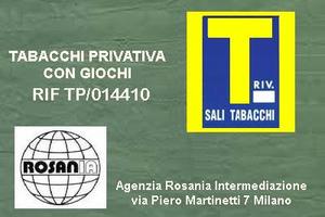 Tabacchi privativa edicola giochi (rif. tp/014410)