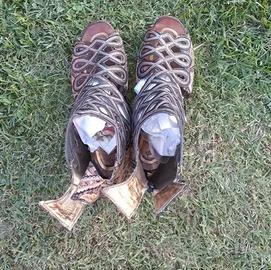 Sandalo alto Donna Numero 36 Marca Agnese