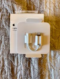 Apple adattatore da lighting a jack cuffie