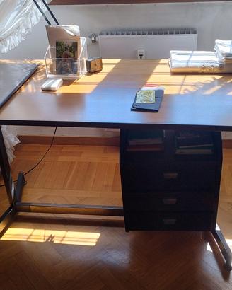 Scrivania vintage anni 70 originale