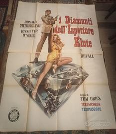 Manifesto 4F I diamanti dell'Ispettore Klute