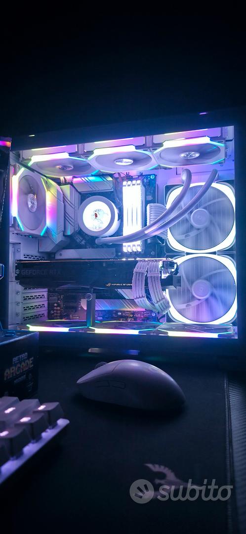Pc da gaming Bianco Rgb - Informatica In vendita a Catania