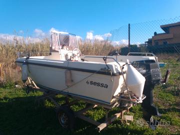 Barca sessa 570 completa di tutte le dotazioni