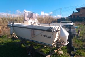 Barca sessa 570 completa di tutte le dotazioni