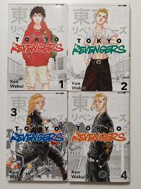 Tokyo Revengers volumi 1 2 3 4