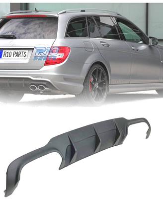 DIFFUSORE MERCEDES CLASSE C W204 11-14 LOOK C63 AM