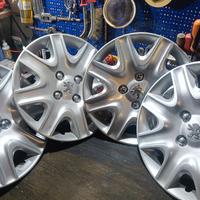 4 copricerchi peugeot nuovi originali