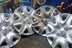 4 copricerchi peugeot nuovi originali