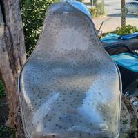 sella corbin in pelle di struzzo