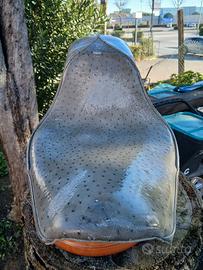 sella corbin in pelle di struzzo