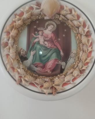 piatto Madonna di Pompei