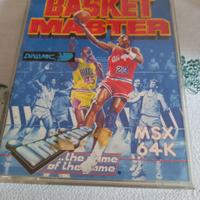 Retrogame Basket Master msx 64k