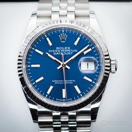 Rolex Datejust 36mm Blu 126234 full set 2021