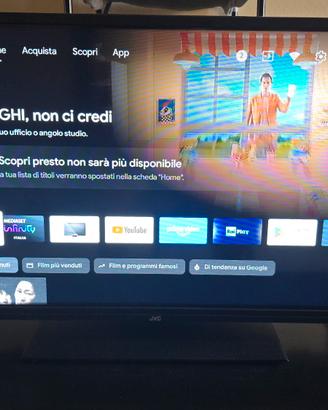 tv smart jvc 32"
