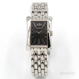 Philip Watch Lady Acciaio Brill. Quad. Nero Promo