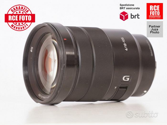Obiettivo Sony E 18-105mm F/4.0 G - Zoom APS-C, Stabilizzato, SEL18105G