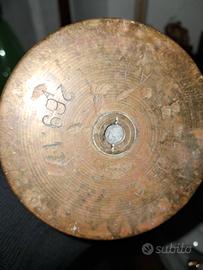 Coppia vasi ottone Bossoli